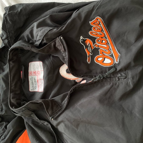 Vintage Louisville slugger Orioles windbreaker size Large “Rare find” - Picture 11 of 11